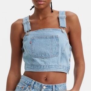 Levi’s Shellsea Denim Crop Top